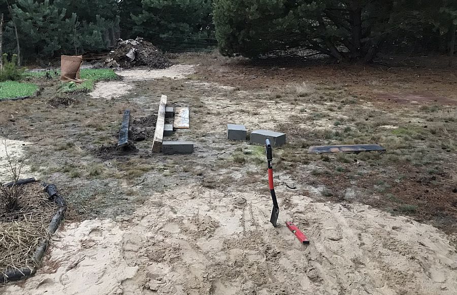 przygotowanie terenu pod szklarnie